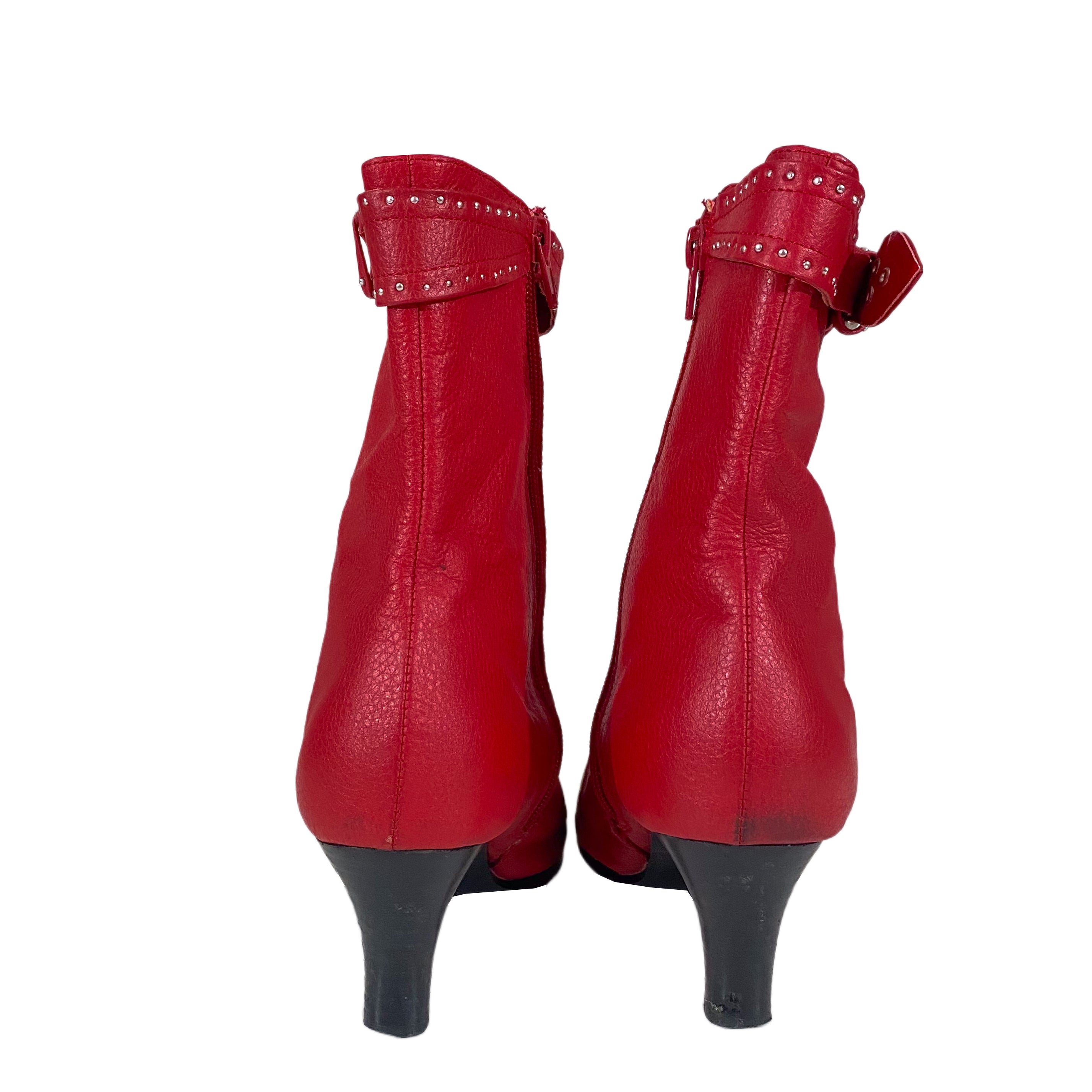 Siren Buckle Boots (8.5)