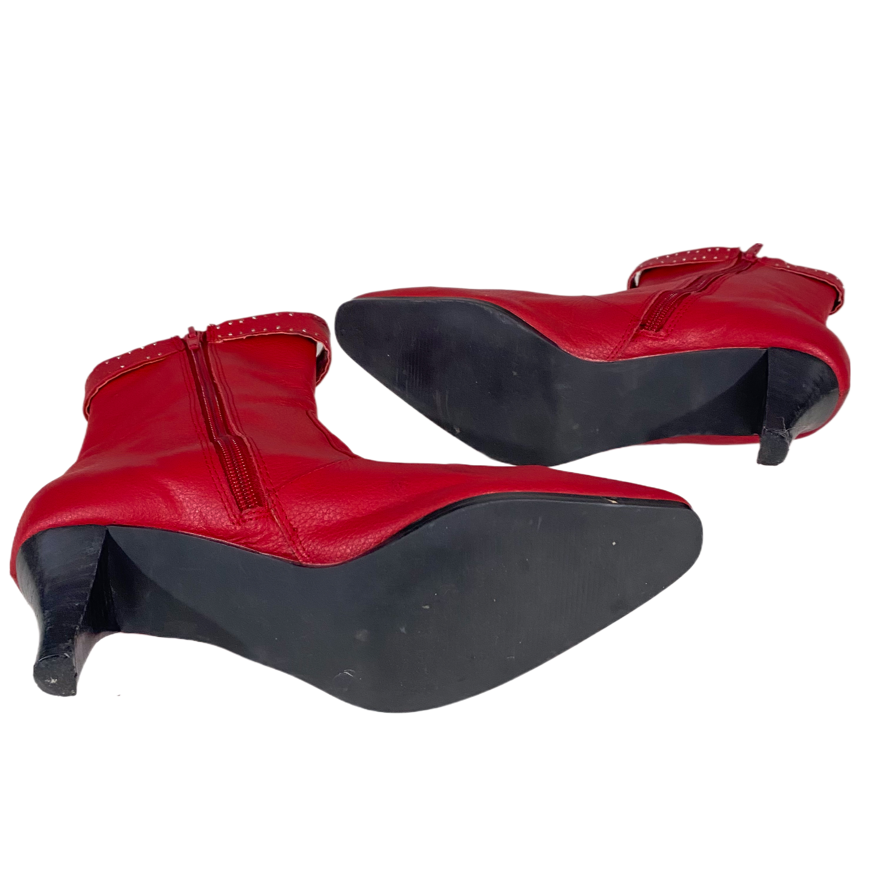 Siren Buckle Boots (8.5)