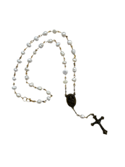 Gold Pearl Rosary