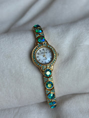 Kirks Folly 00s Blue and Gold Aurora Watch