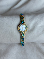 Kirks Folly 00s Blue and Gold Aurora Watch