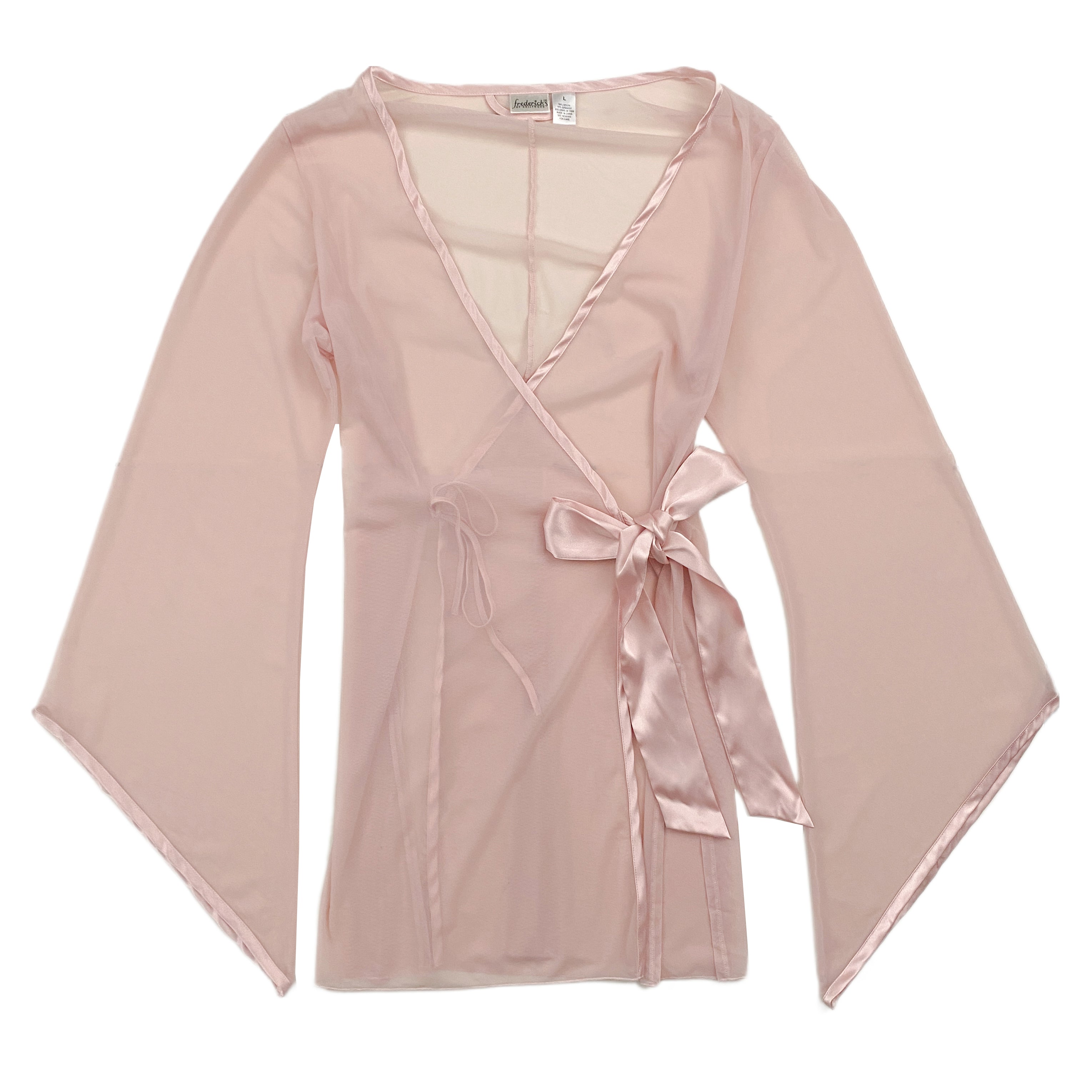 Rose Quartz Mesh Robe (L)