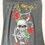 Ed Hardy Graphic Tube Top (S)