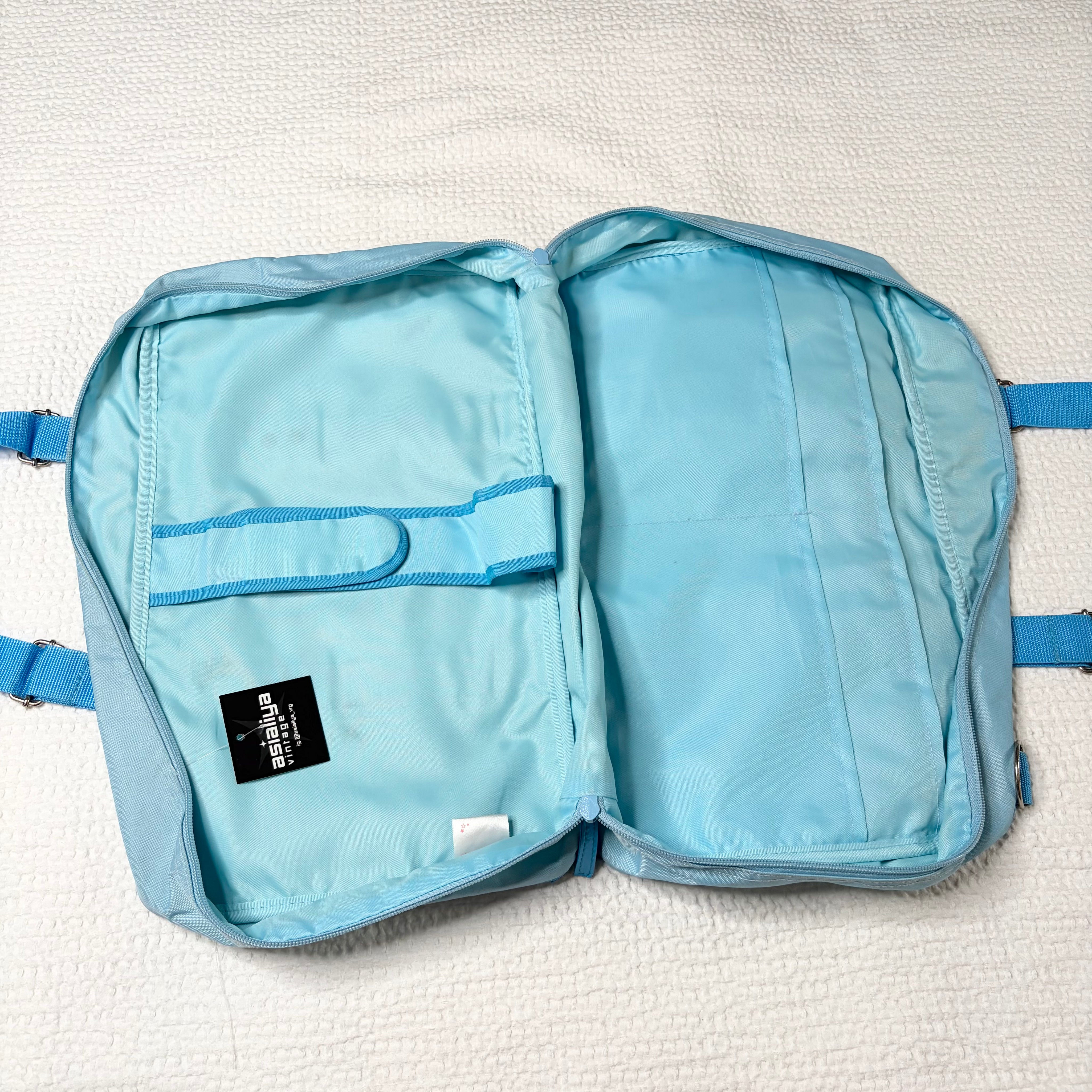 Angel Blue Graphic Tote Bag