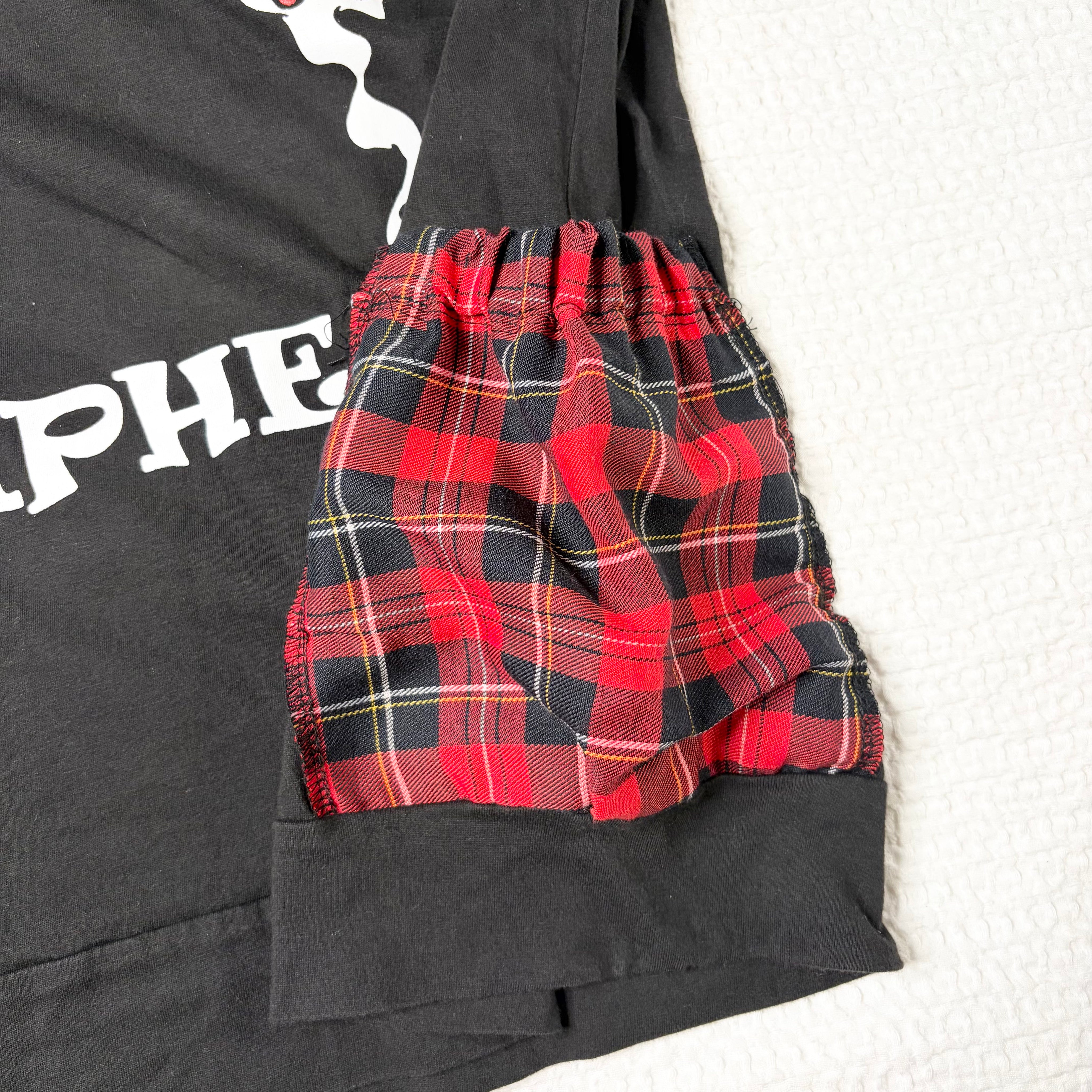 Hip Hero Grungy Hooded Mini Dress (M-L)