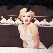 Marilyn Monroe Feather Trim Bag