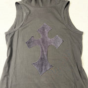 Hip Hero Grungy Hooded Mini Dress (M-L)