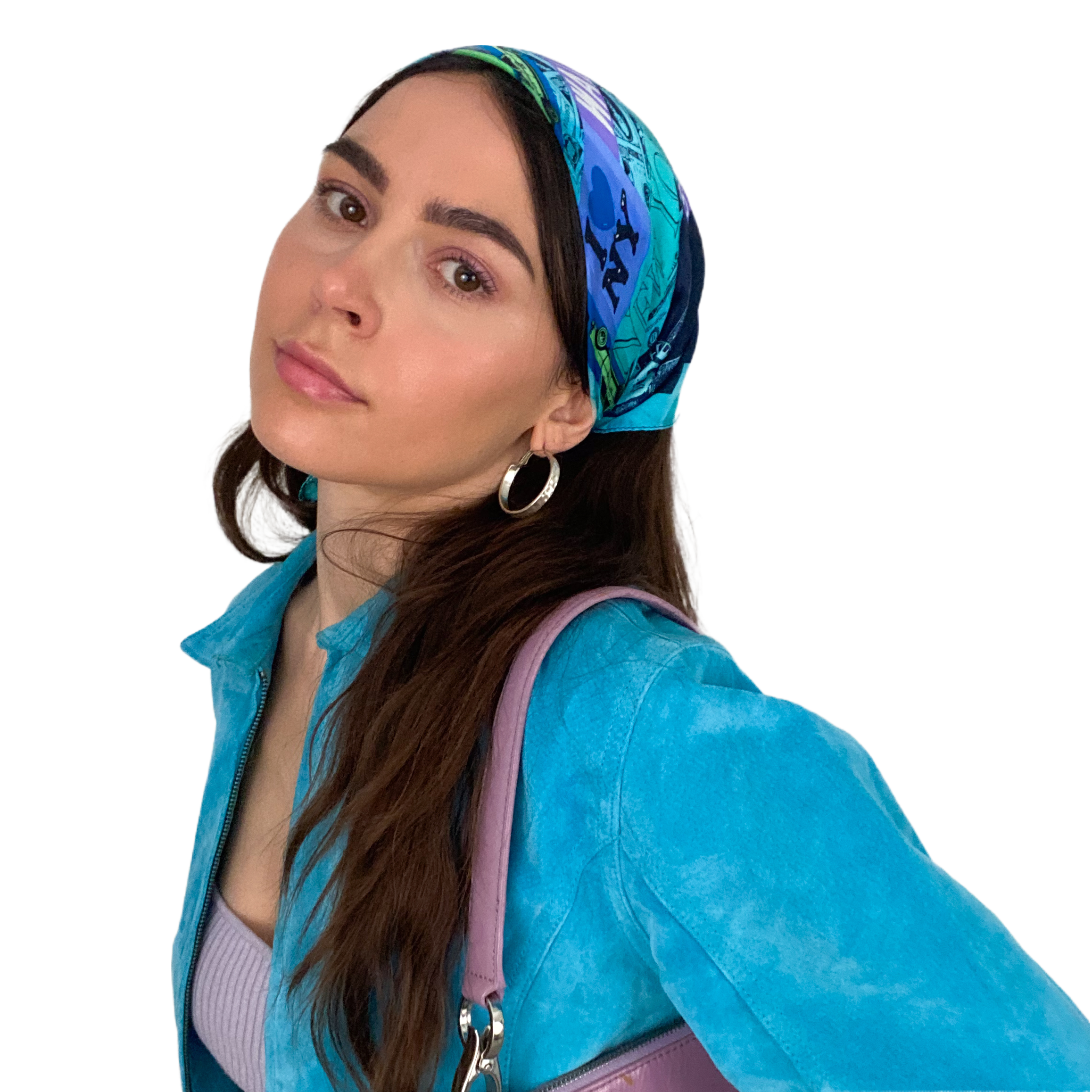 New York Satin Scarf