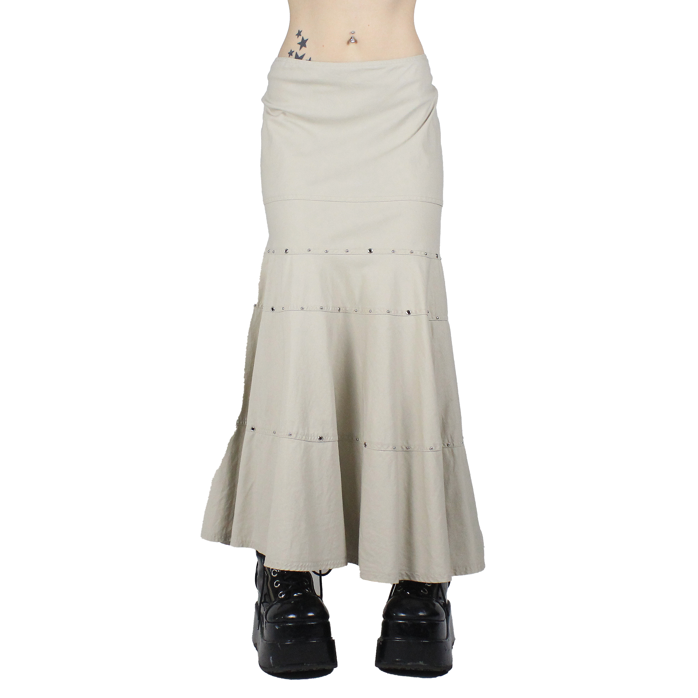 Y2K Utility Maxi Skirt (M/L)