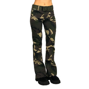2000s l.e.i Belted Camo Pants (S/M)