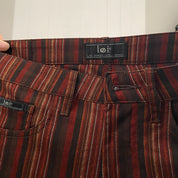 2000s l.e.i Red Striped Pants (M)