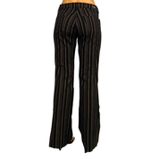 2000s l.e.i Black Striped Pants (M)