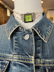 Vintage Y2K Midwash Gap Trucker (S/M)