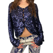 Royal Sequin Knit (L)