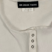 Mesh Snap Front Long Sleeve (S)