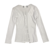 Mesh Snap Front Long Sleeve (S)