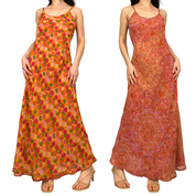 Vintage Reversible Maxi Dress (S)