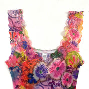 Funky Mesh + Lace Tank Top (S/M)