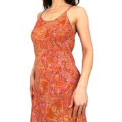 Vintage Reversible Maxi Dress (S)