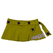 ANGEL SPORT Lime Star Skirt (S)