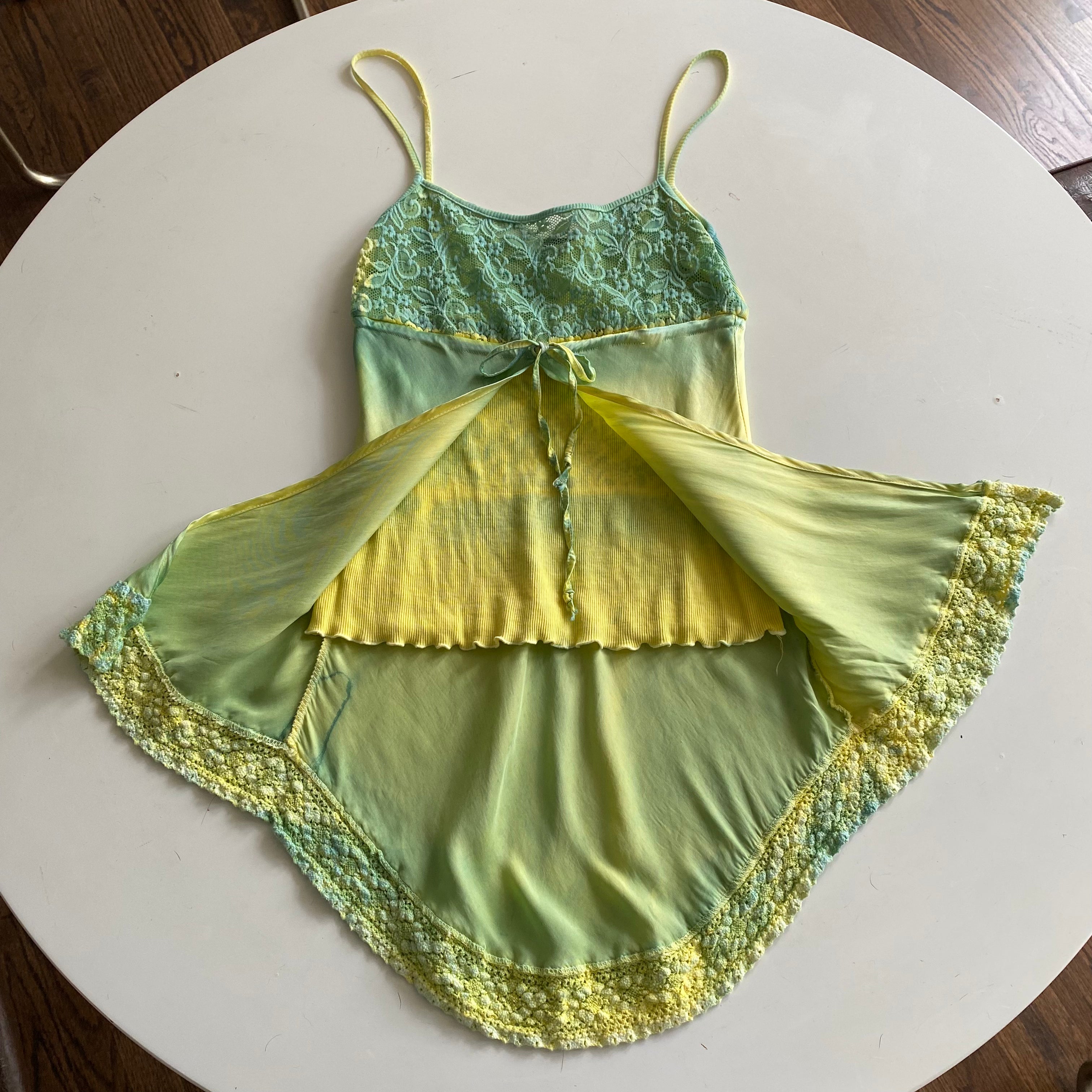 Ombré Split Front Fairy Top (M/L)