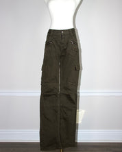 Japanese Zipper Utility Pants (M)