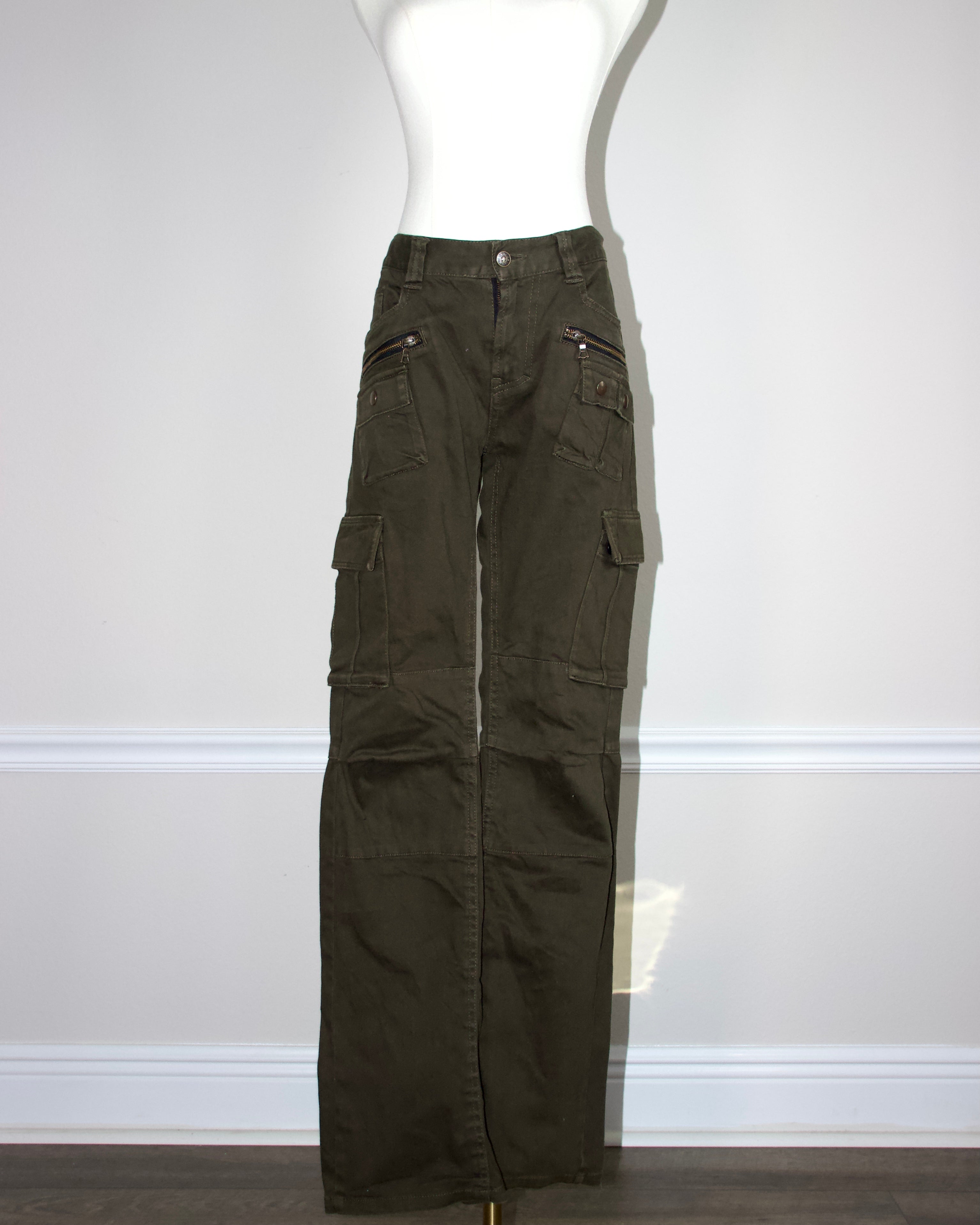 Japanese Zipper Utility Pants (M)