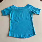Y2K Butterfly Boat Neck Top (S/M)