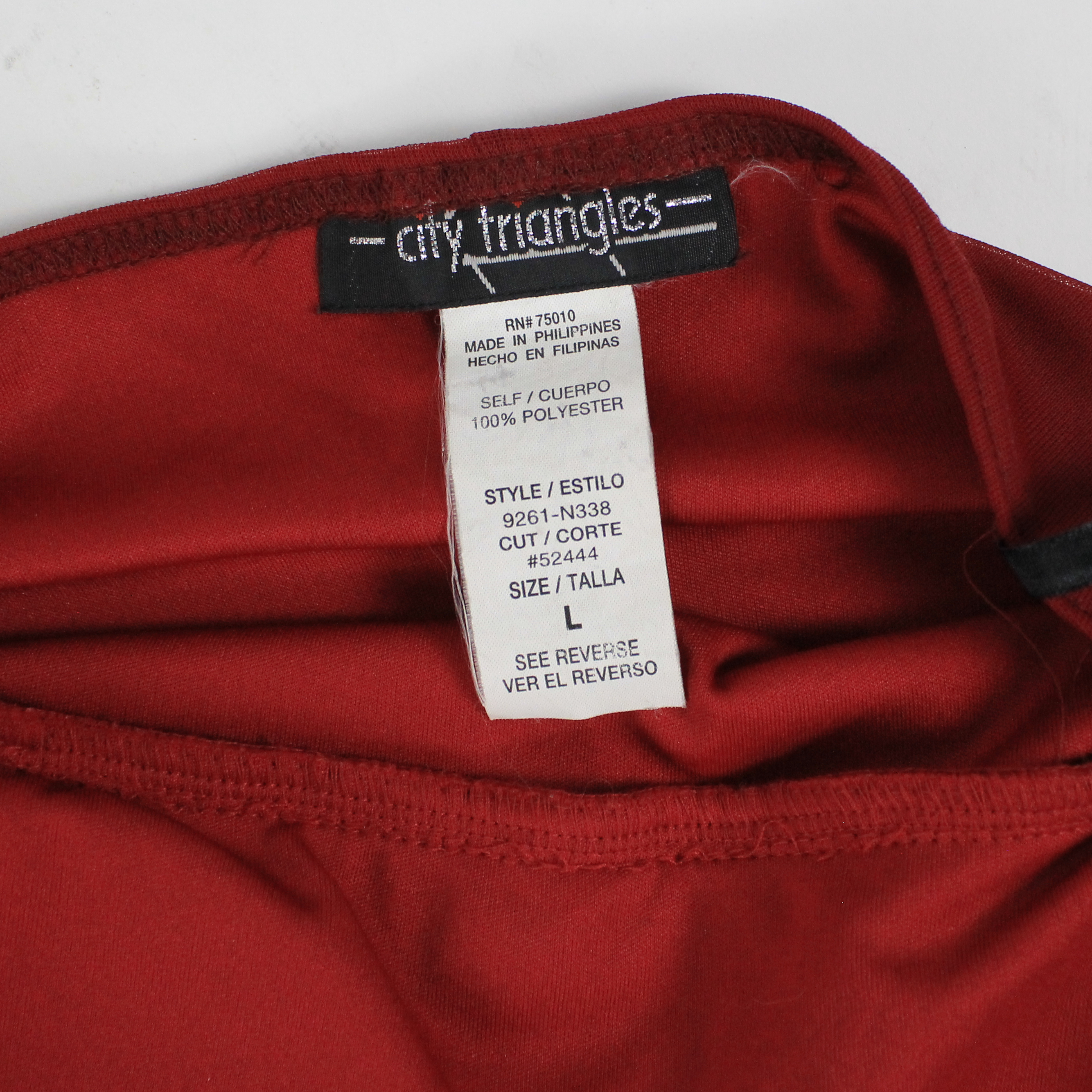 Y2K Red Mesh Gown (M)