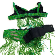 Emerald Beaded Carnival Set (L)