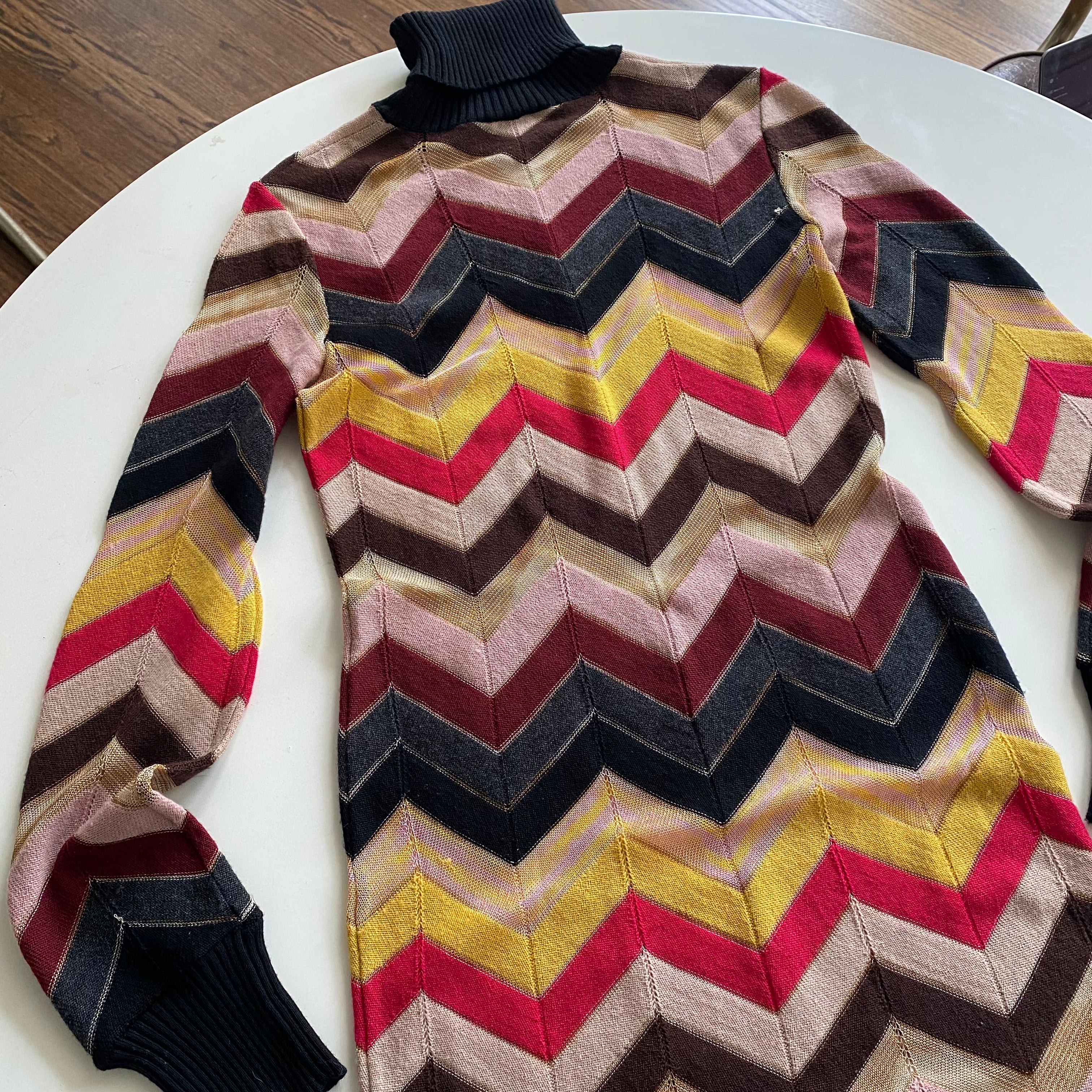 Missoni Knit Pointelle Tunic Dress (M)