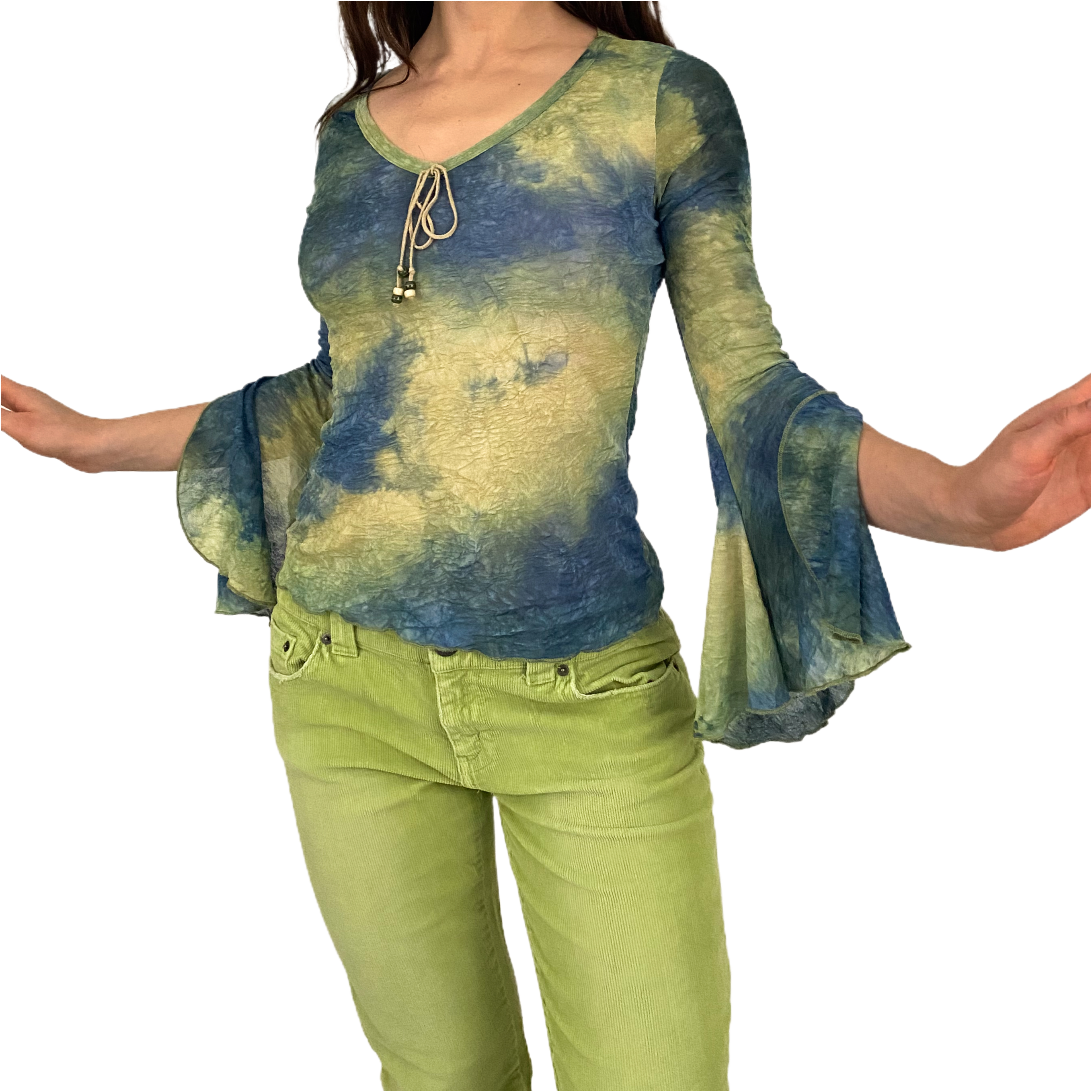 Whimsy Fairy Tie Dye Top (S)
