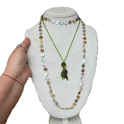 Green Beaded Necklace