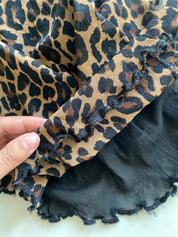 Micro Mesh Cheetah Top (S)