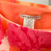 Sunset Watercolor Floral Skirt (S)