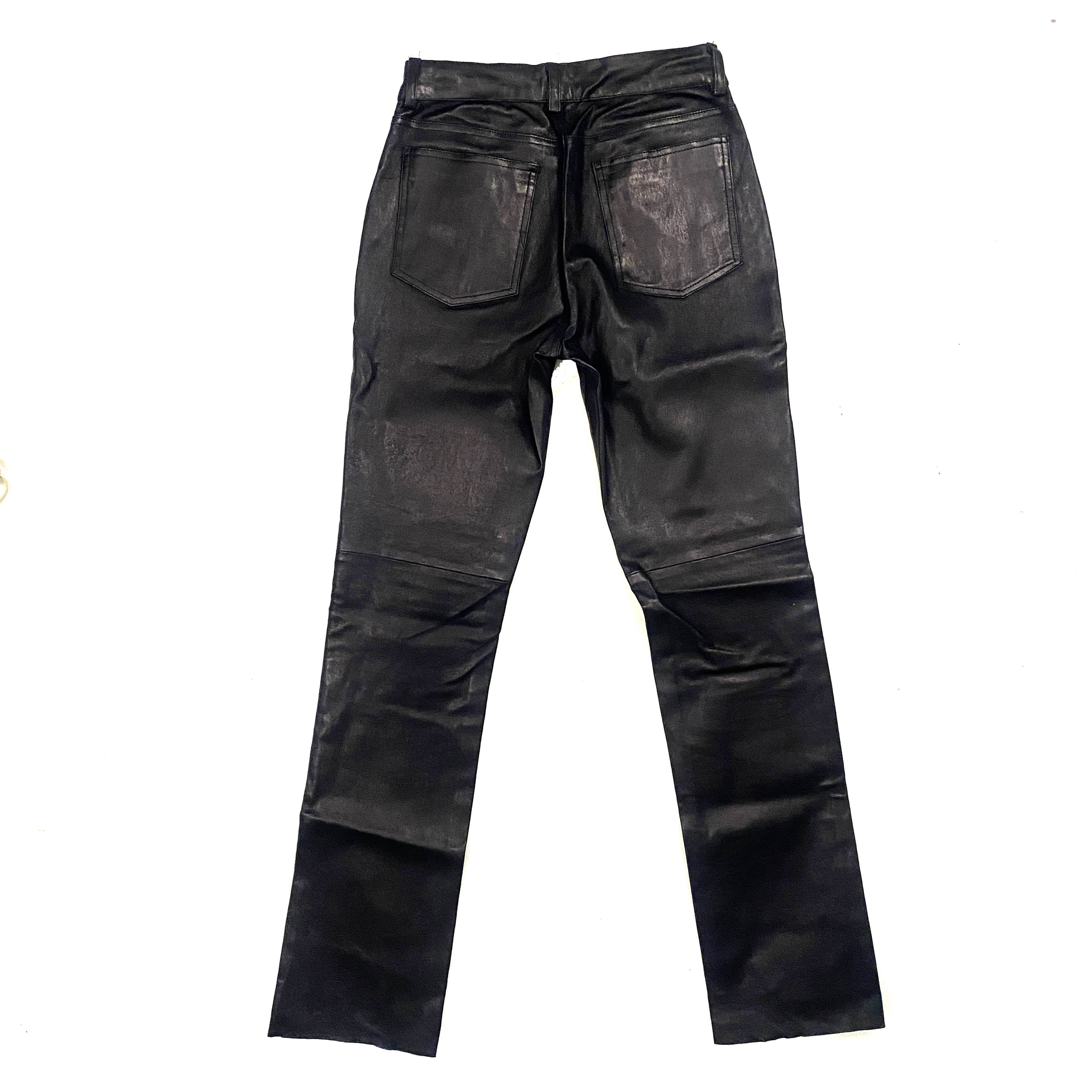 Vintage Hugo Buscati Leather Pants (XS)