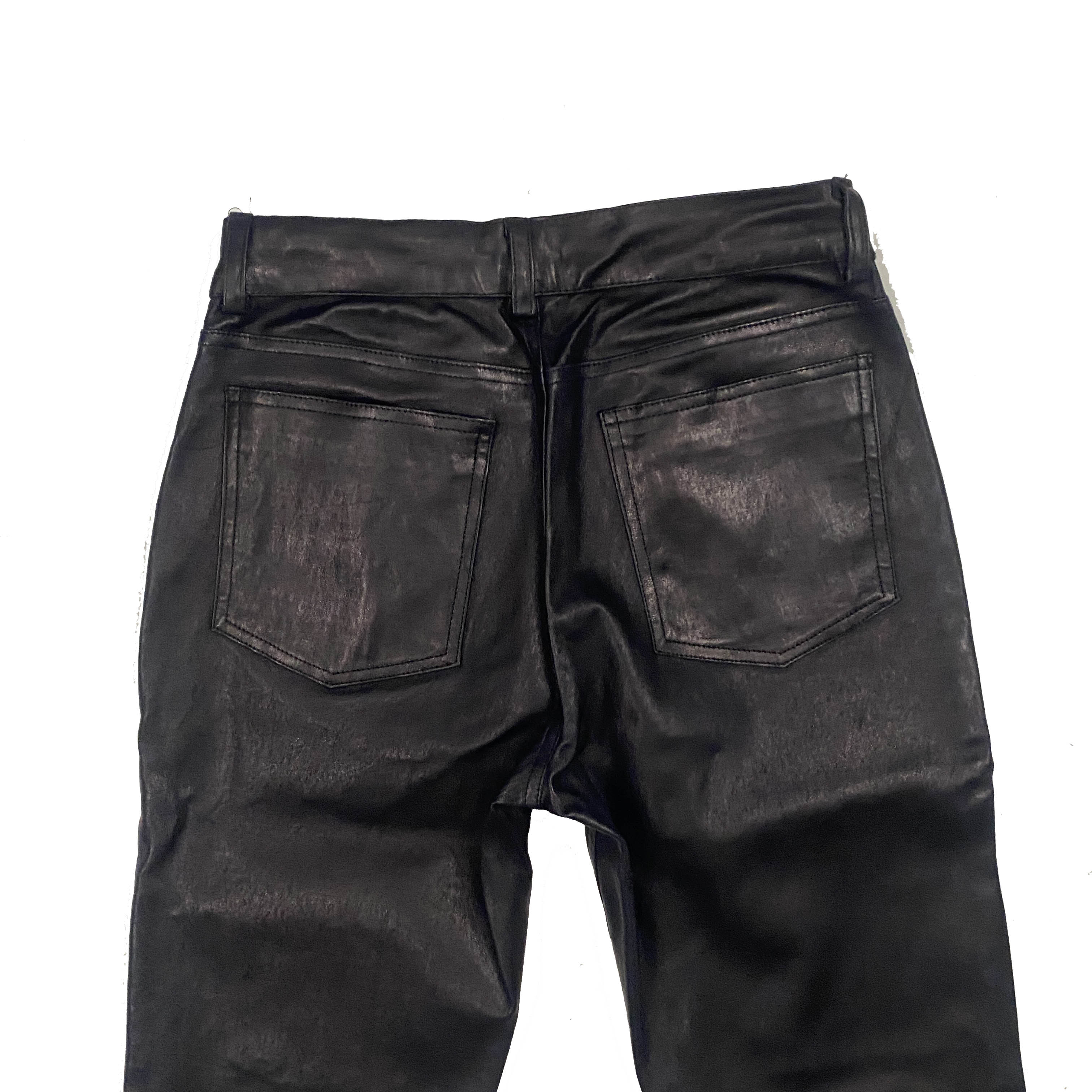 Vintage Hugo Buscati Leather Pants (XS)