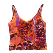 Dragon Print Tank Top (S)