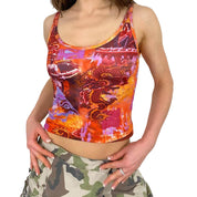 Dragon Print Tank Top (S)