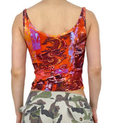 Dragon Print Tank Top (S)