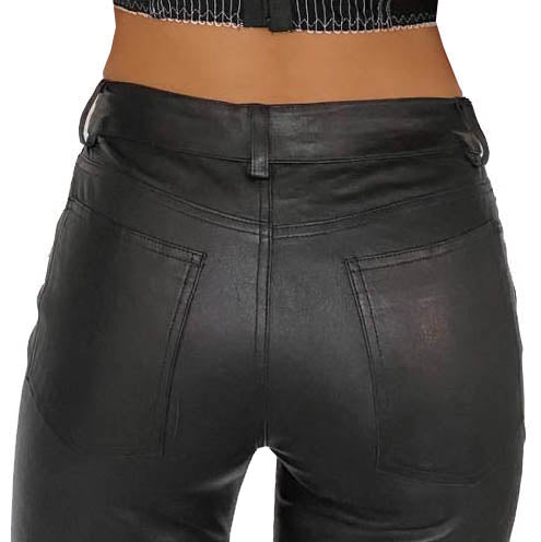 Vintage Hugo Buscati Leather Pants (XS)