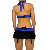 Fredricks Royal Blue Satin Set (M)