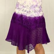 Violet Spell Handkerchief Dress (S)