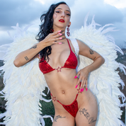 Red Fantasy Edition Charmed Bikini Set (XS-XL)