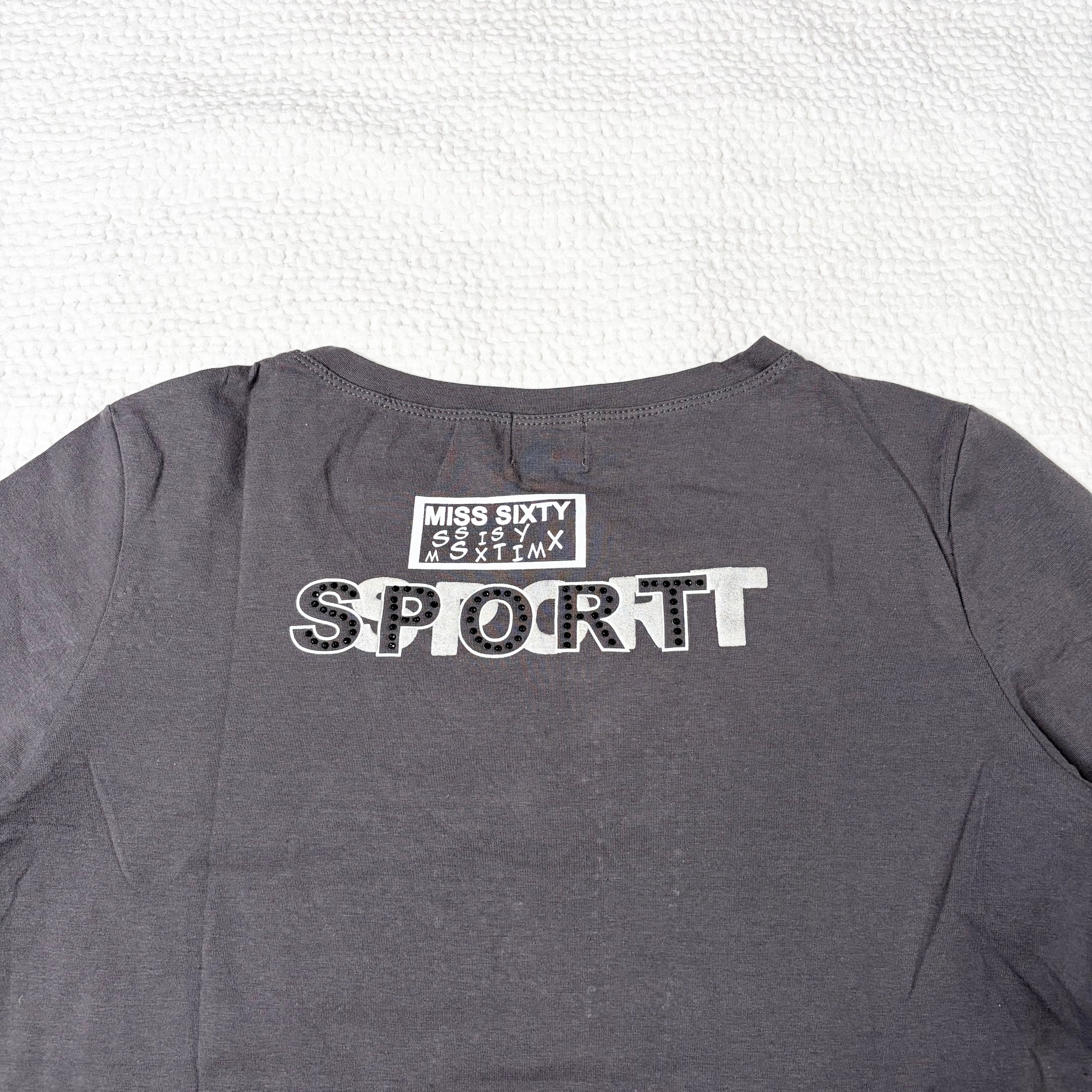 Deadstock Miss Sixty Graphic Baby Tee (M)