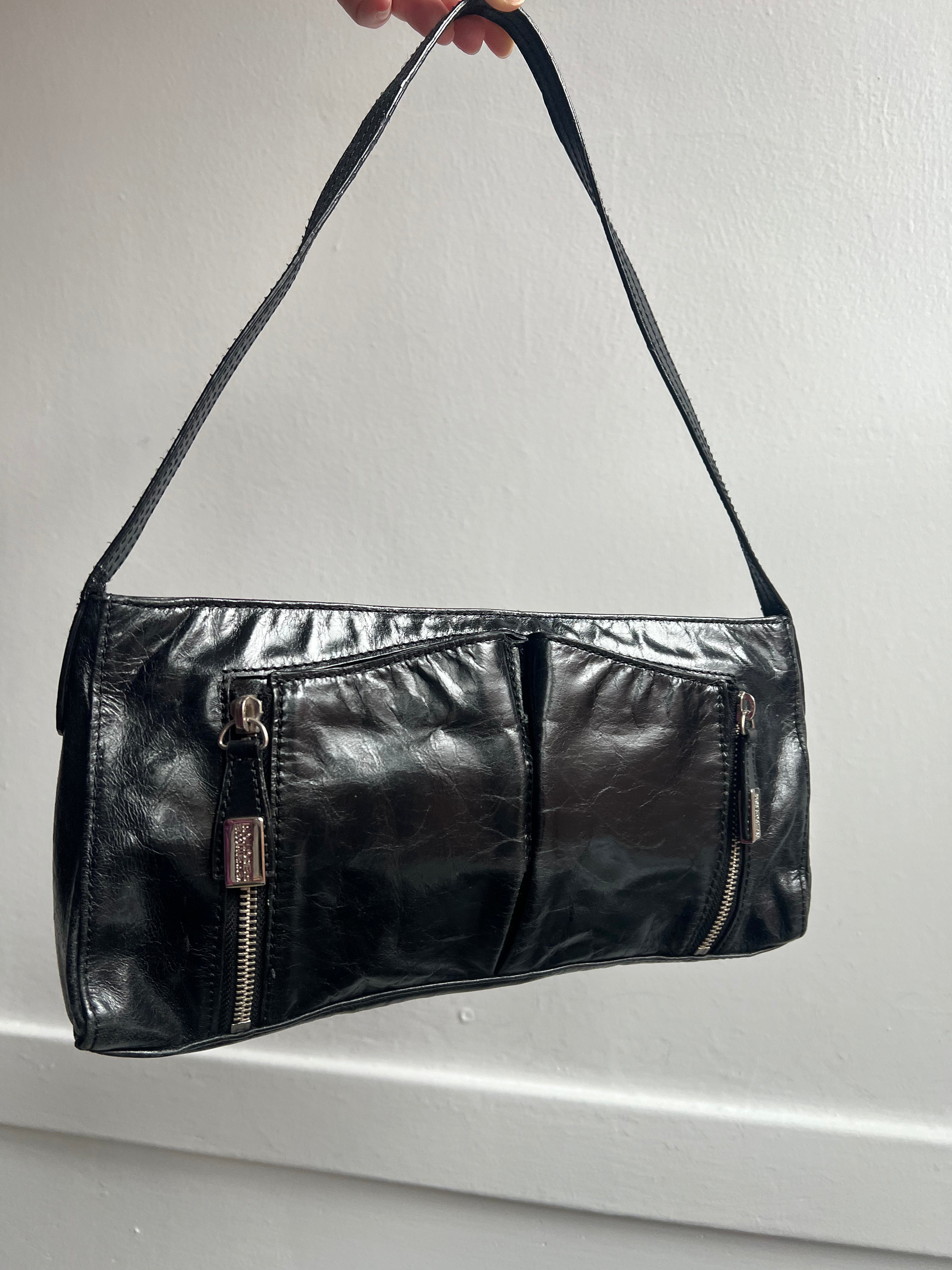 Vintage Genuine Leather Shoulder Bag
