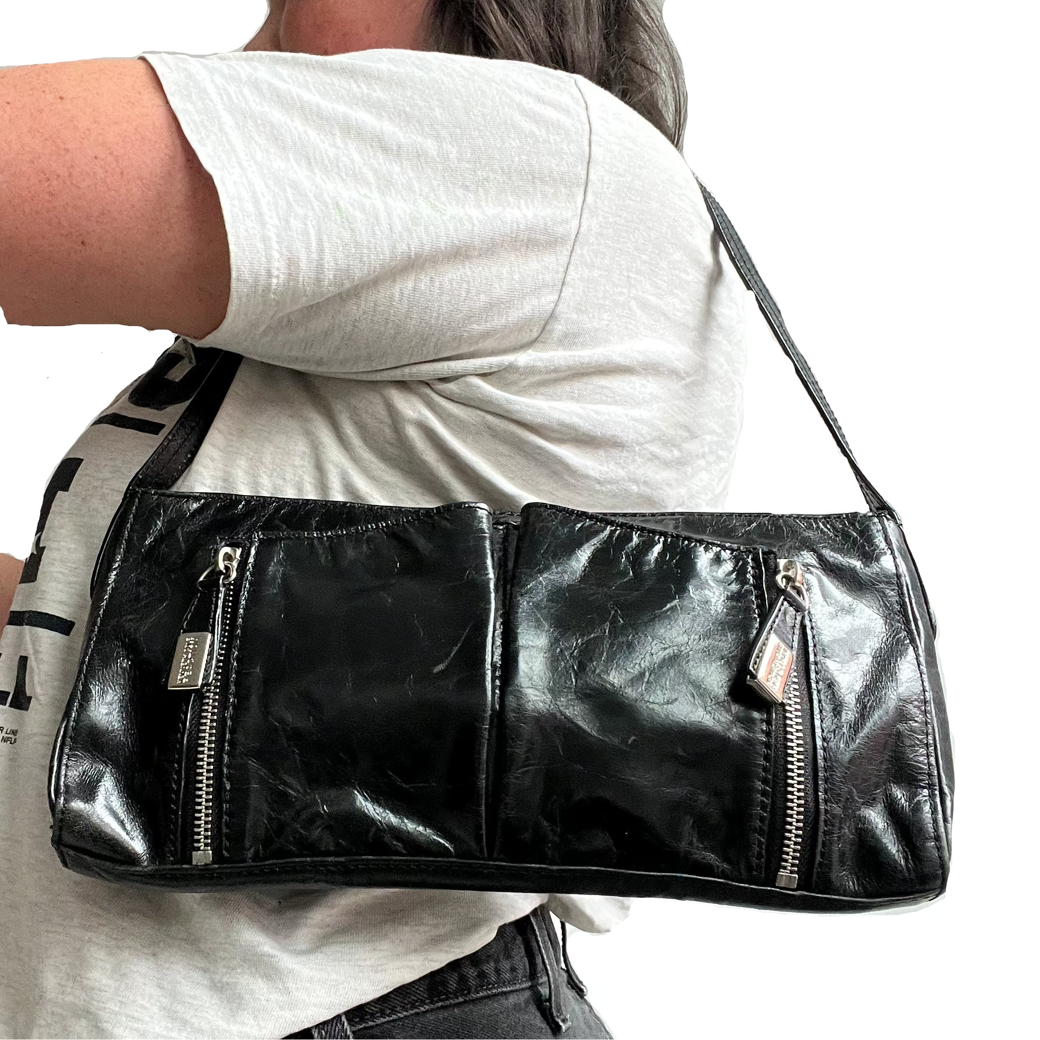 Vintage Genuine Leather Shoulder Bag