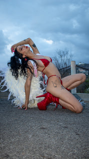 Red Fantasy Edition Charmed Bikini Set (XS-XL)