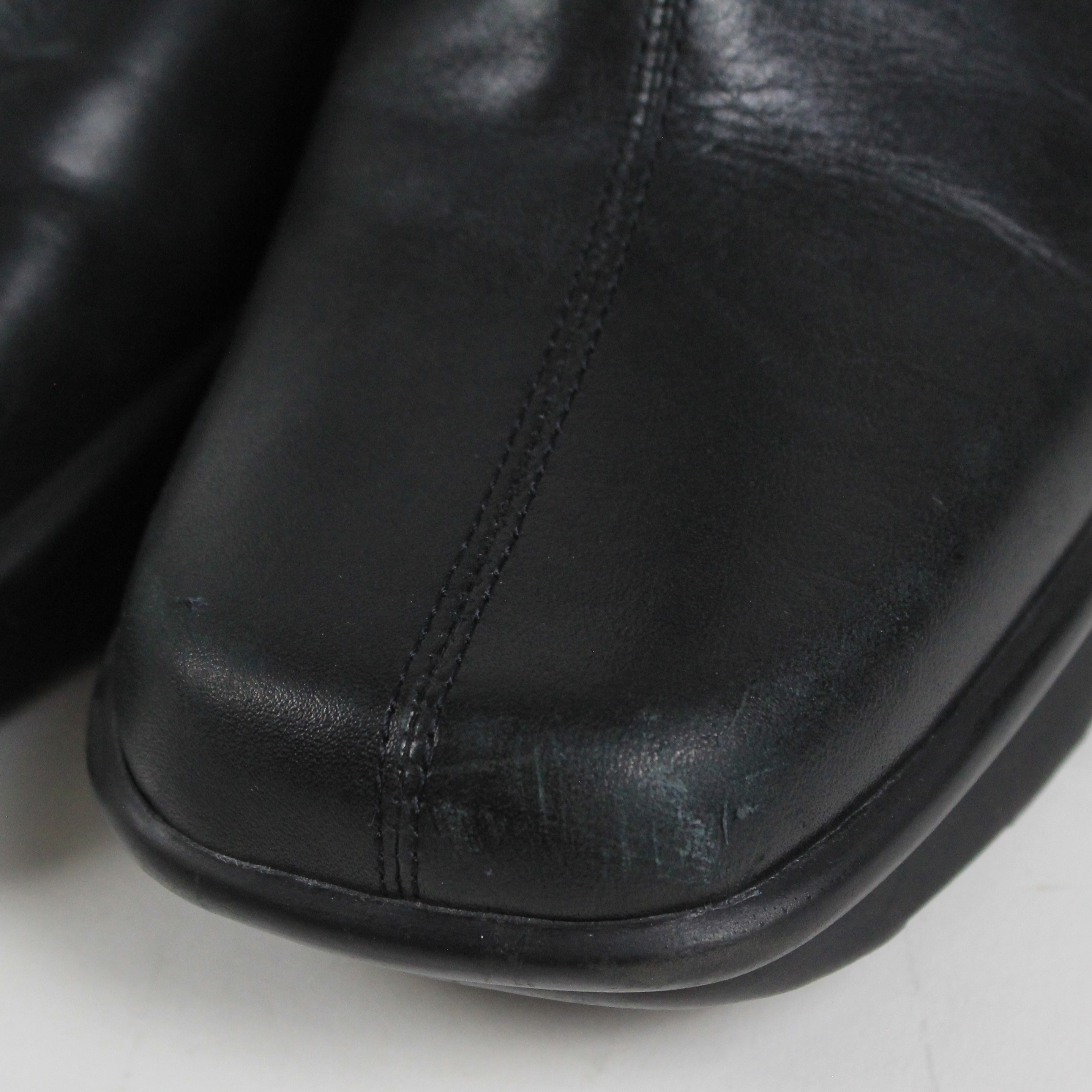 Vintage Leather Cyber Boots (US 7.5)