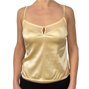 Buttercream Silk Bra Cami (S)